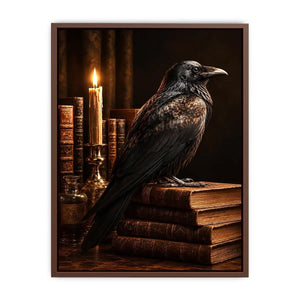   raven library wall art home office
