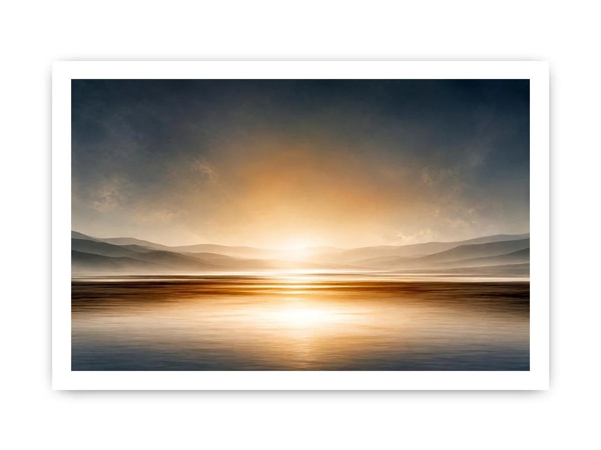   neutral shoreline minimal canvas art