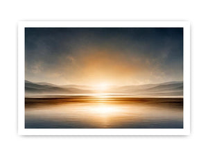  neutral shoreline minimal canvas art