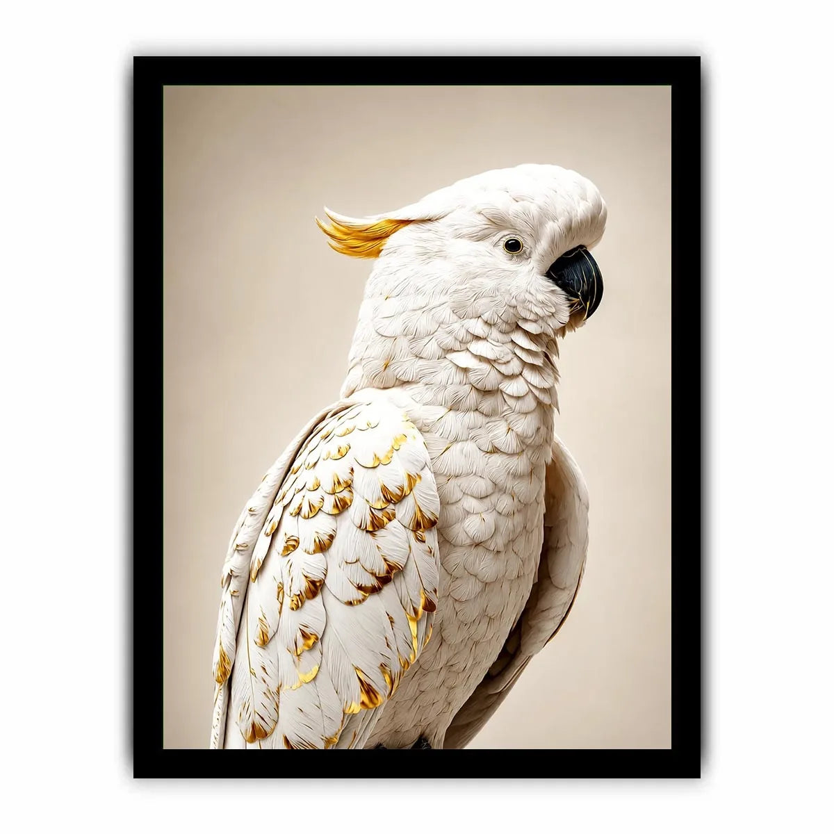   white cockatoo canvas print