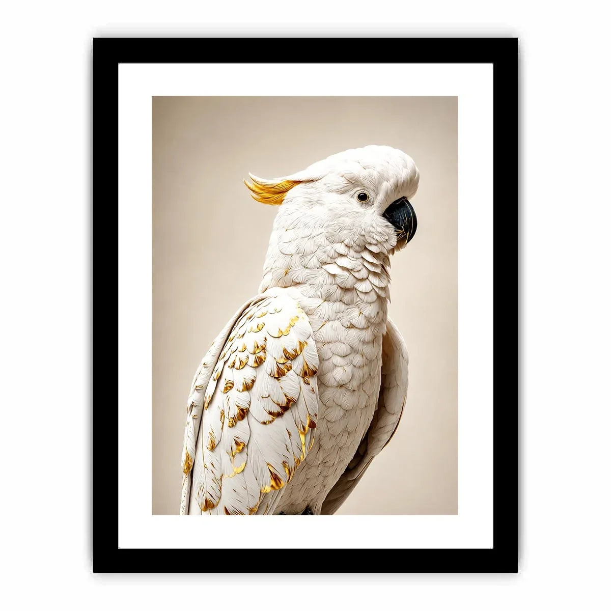   white cockatoo canvas print