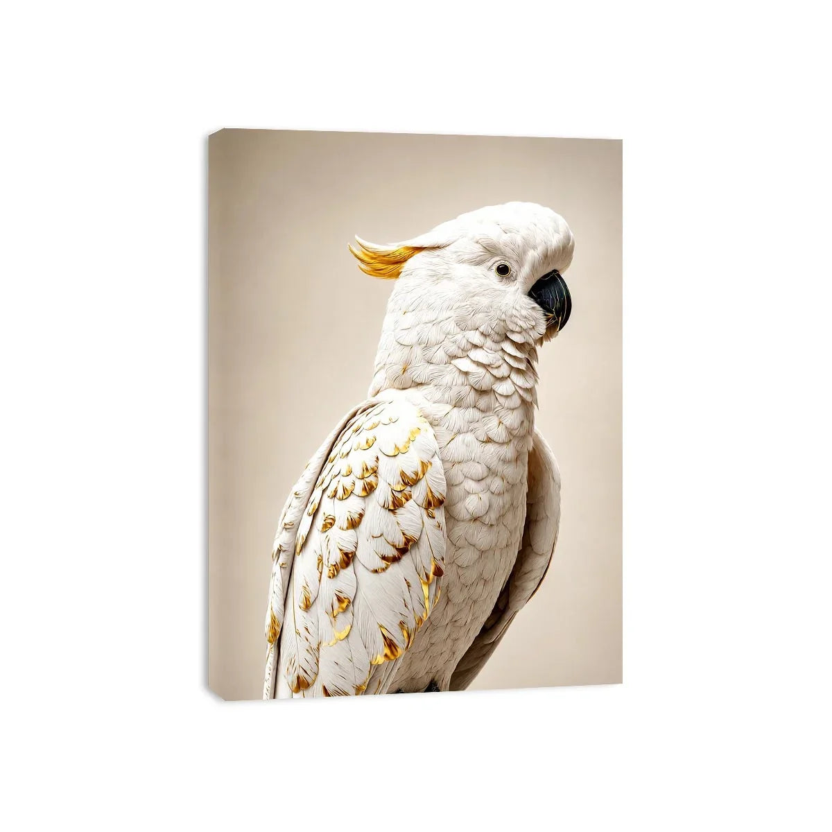   white cockatoo canvas print