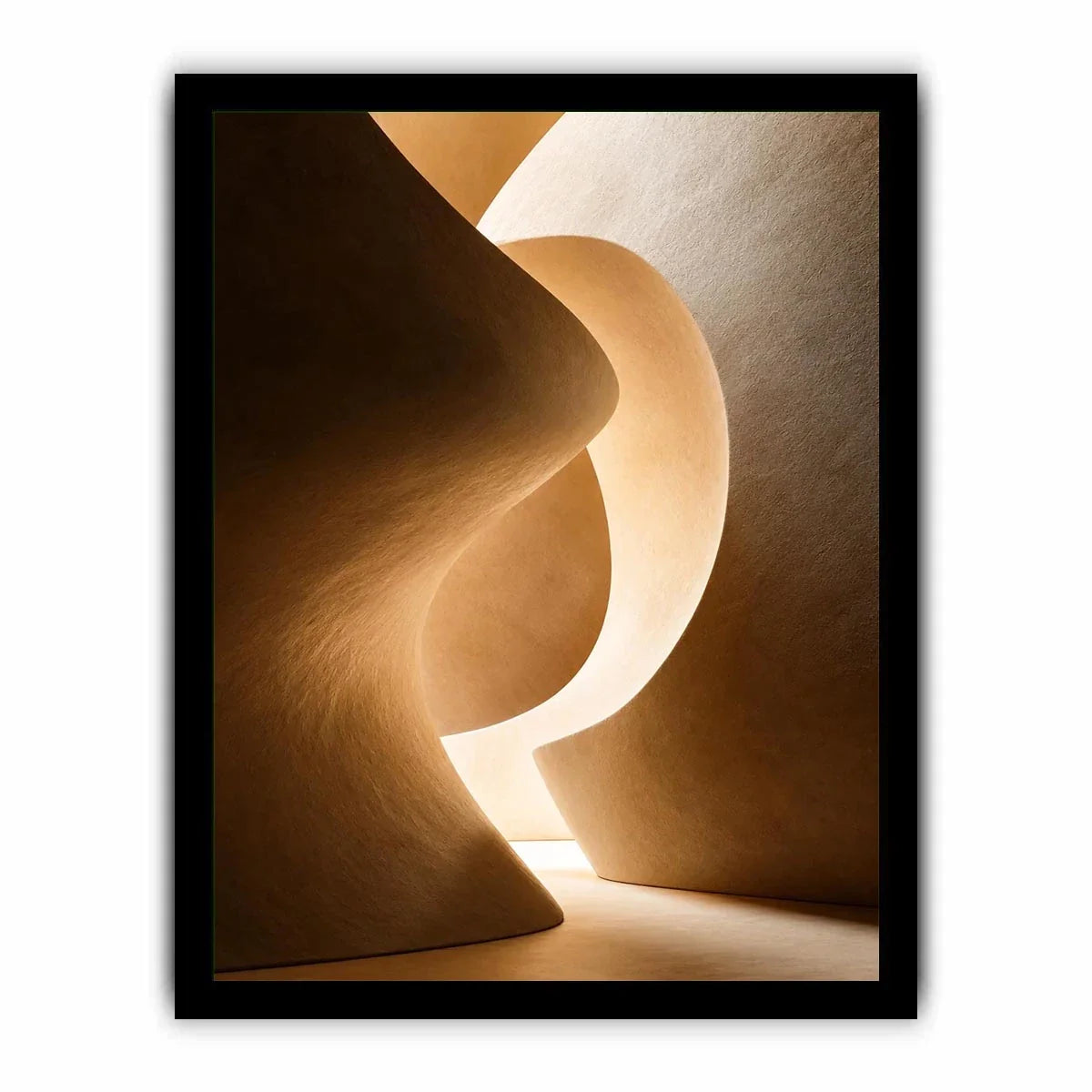   neutral architectural abstract canvas