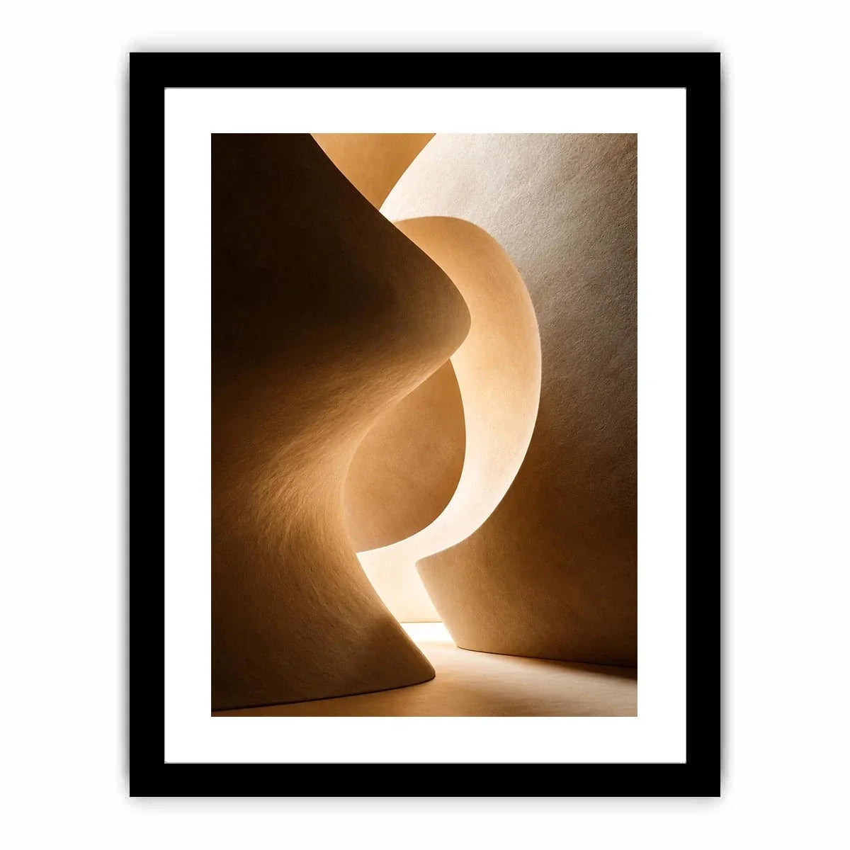   neutral architectural abstract canvas