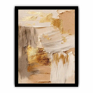   neutral gold textured abstract modern luxury wall art