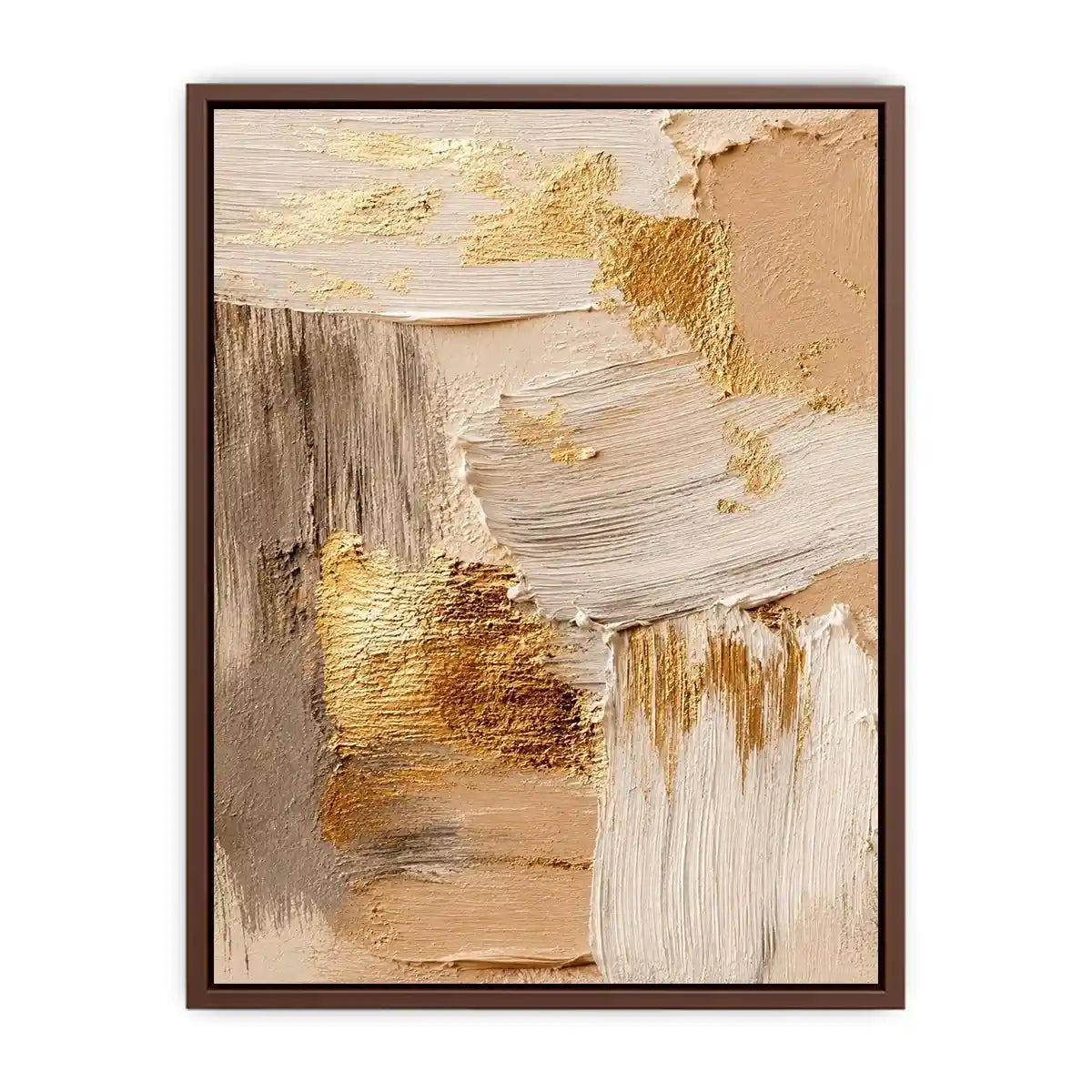   neutral gold textured abstract modern luxury wall art