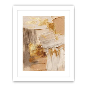   neutral gold textured abstract modern luxury wall art