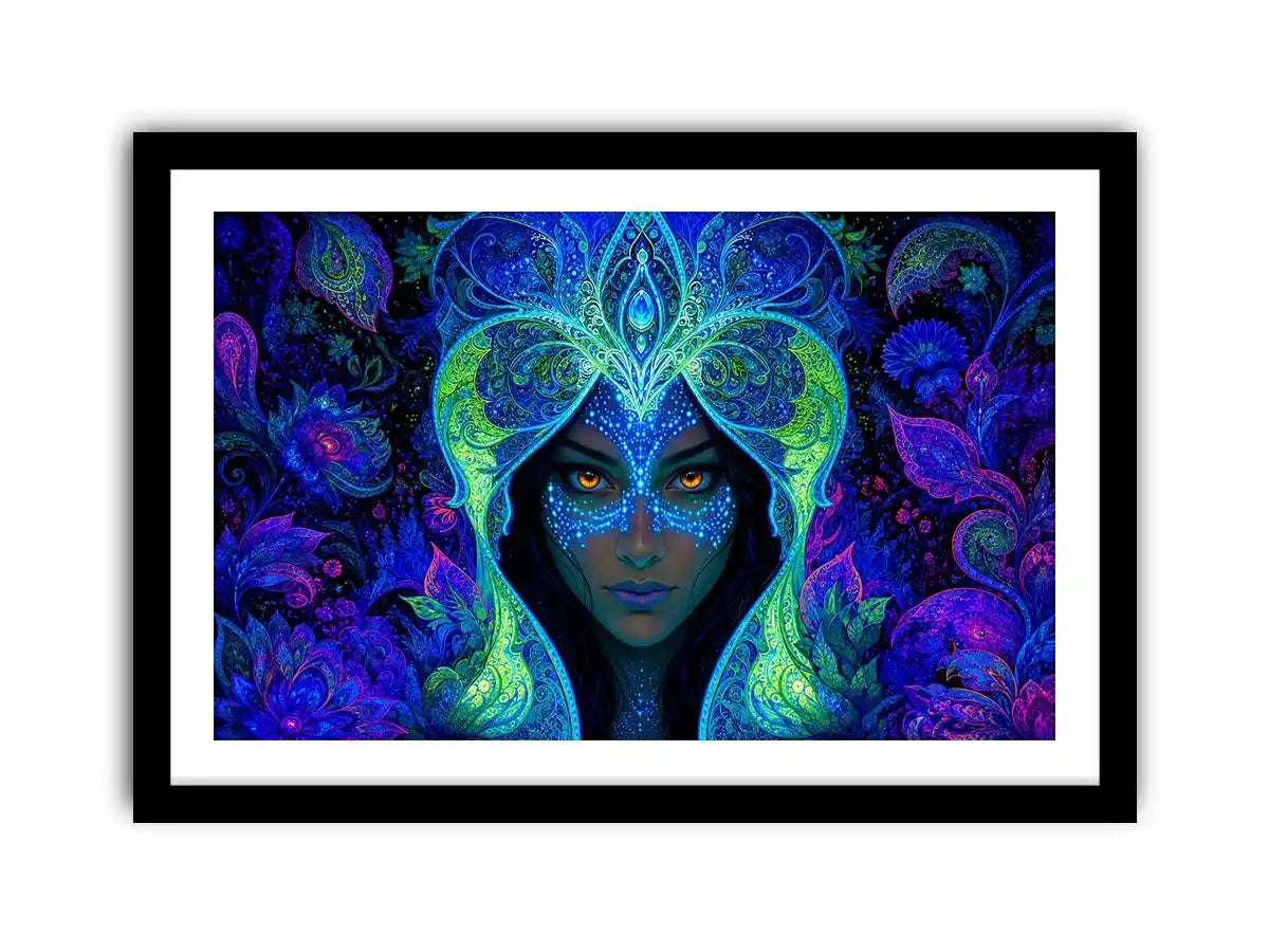   mystical fantasy portrait wall art