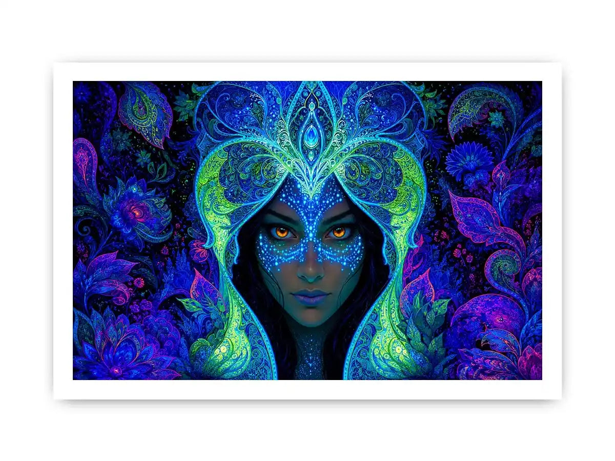   mystical fantasy portrait wall art
