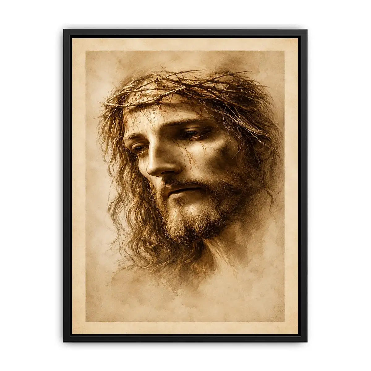   jesus portrait spiritual canvas