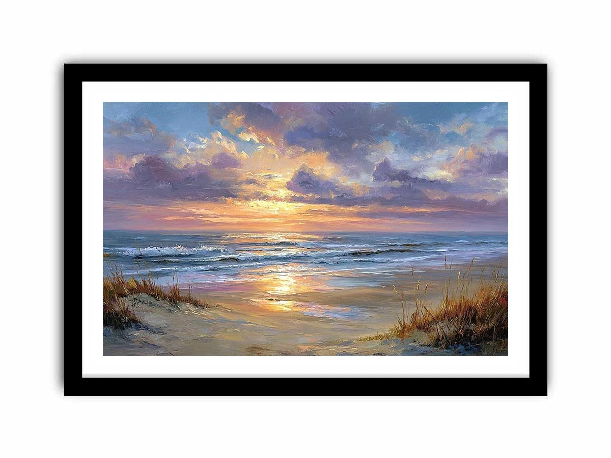   aerial beach canvas print coastal living room