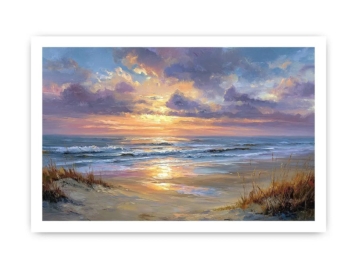   aerial beach canvas print coastal living room