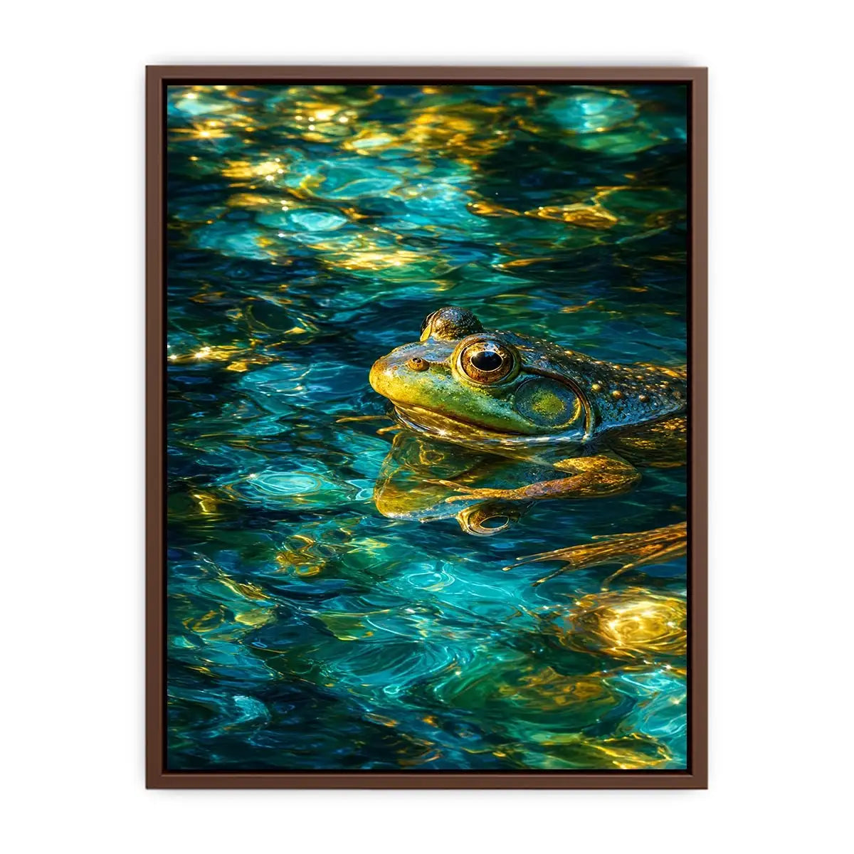   dreamy frog canvas art modern decor