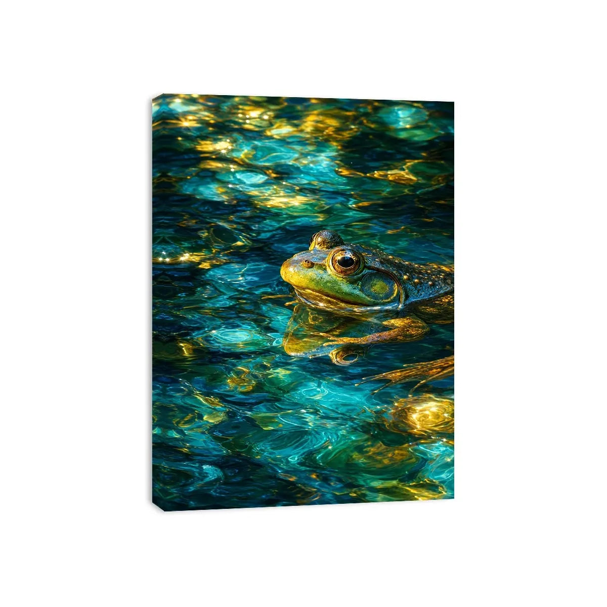   dreamy frog canvas art modern decor