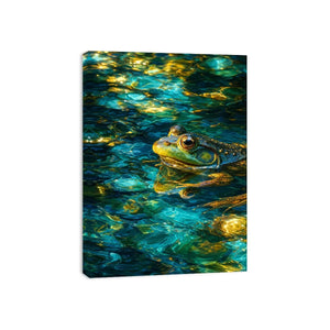   dreamy frog canvas art modern decor