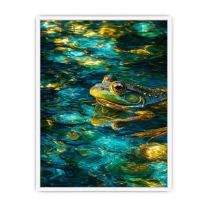   dreamy frog canvas art modern decor