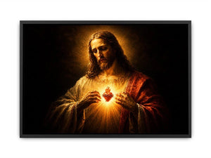   sacred heart jesus canvas print home