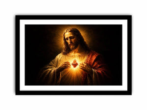  sacred heart jesus canvas print home