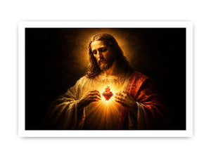   sacred heart jesus canvas print home