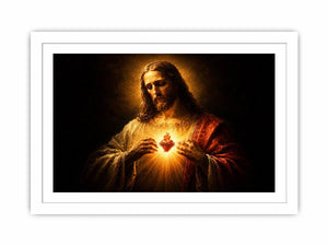   sacred heart jesus canvas print home