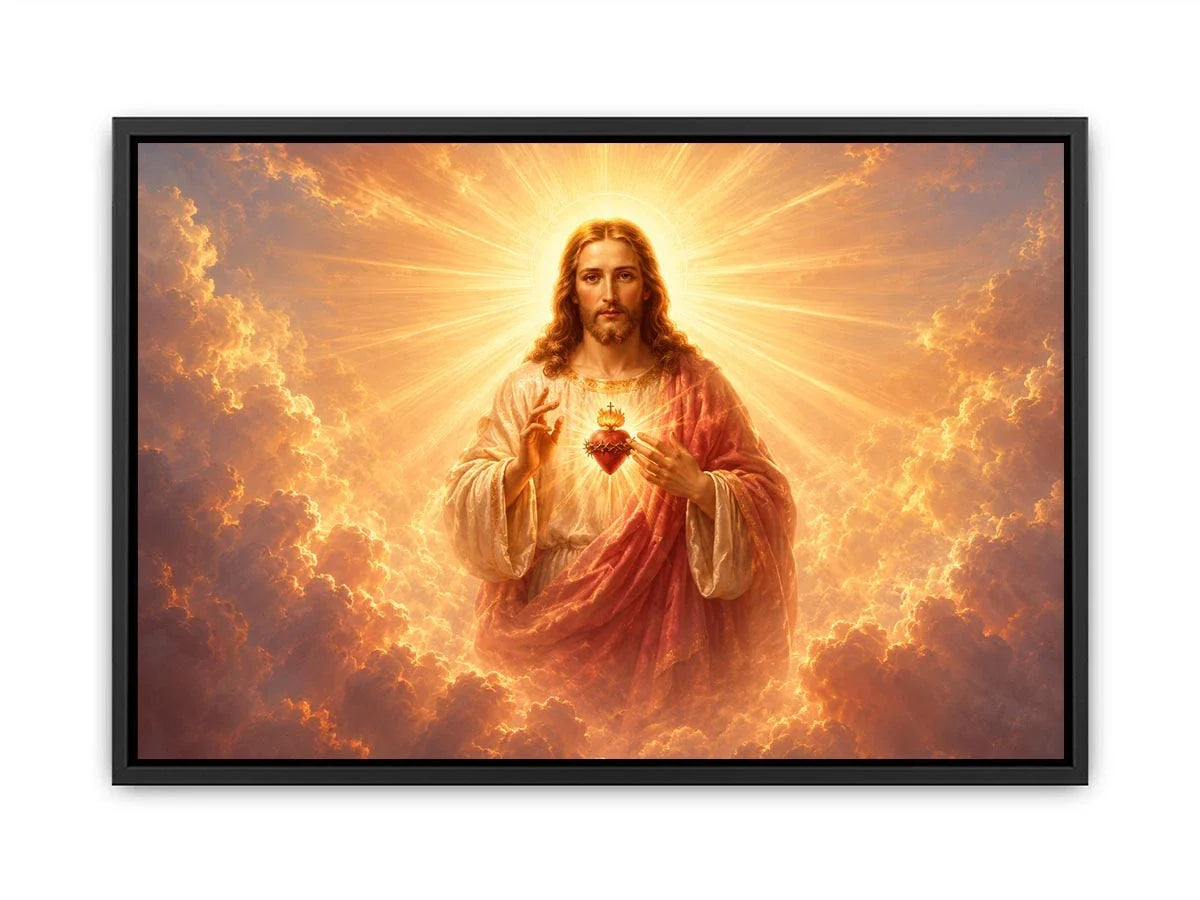   golden jesus wall art sacred home decor
