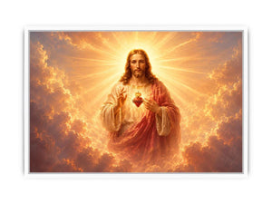   golden jesus wall art sacred home decor