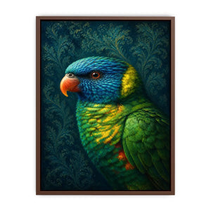   colorful lorikeet canvas art modern decor
