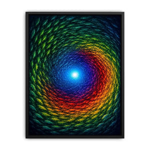   colorful fish canvas art modern decor