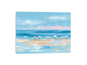 coastal beach umbrella canvas modern decor