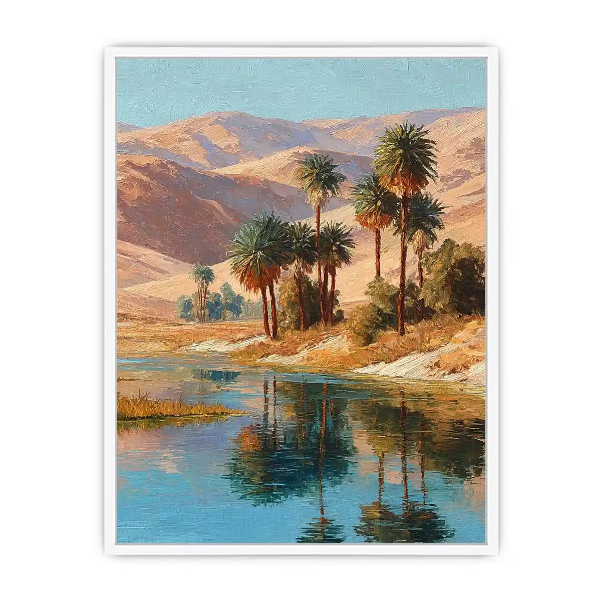 oasis palm landscape canvas