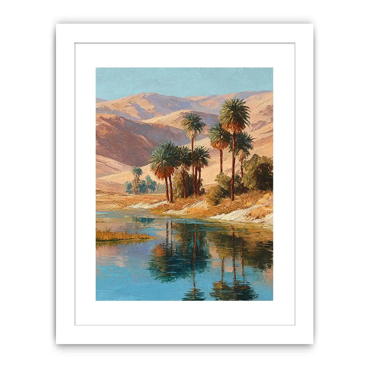 oasis palm landscape canvas