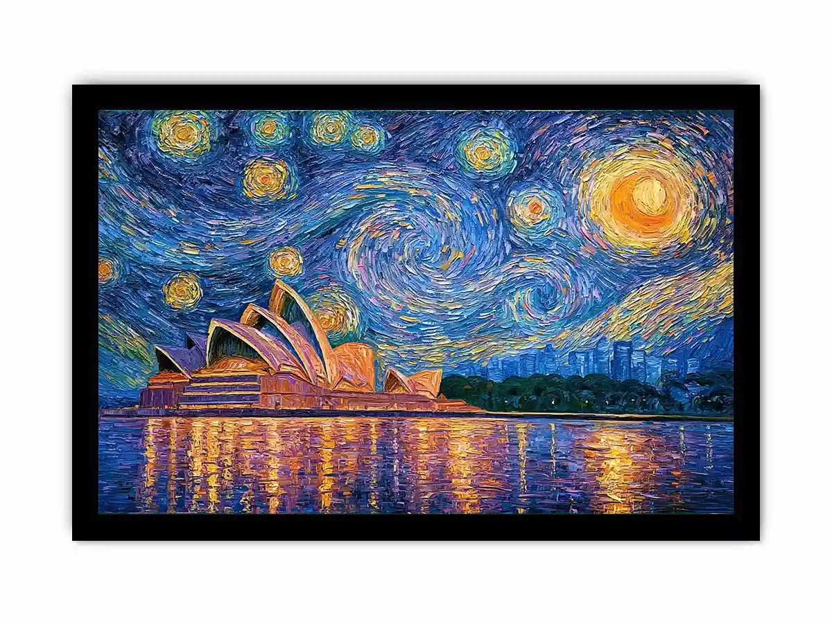 sydney opera house canvas art