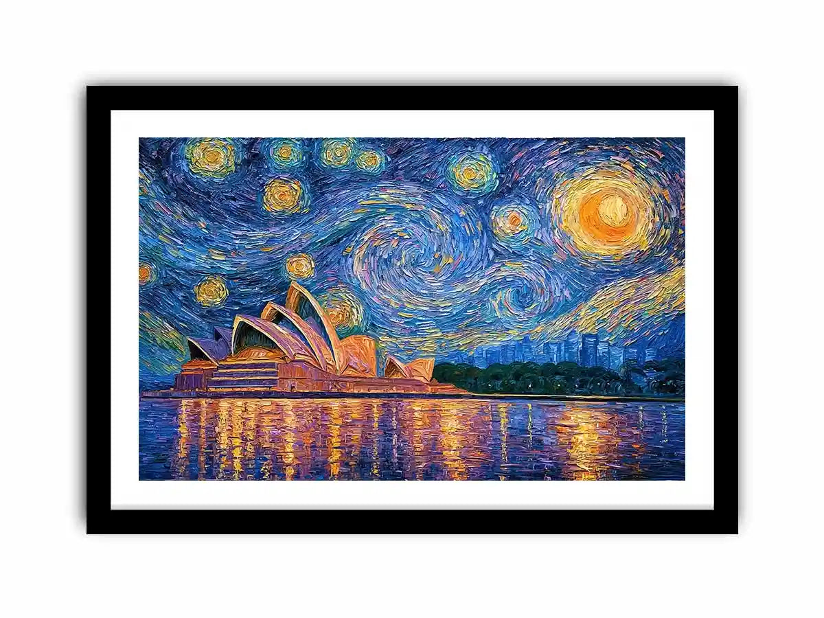 sydney opera house canvas art