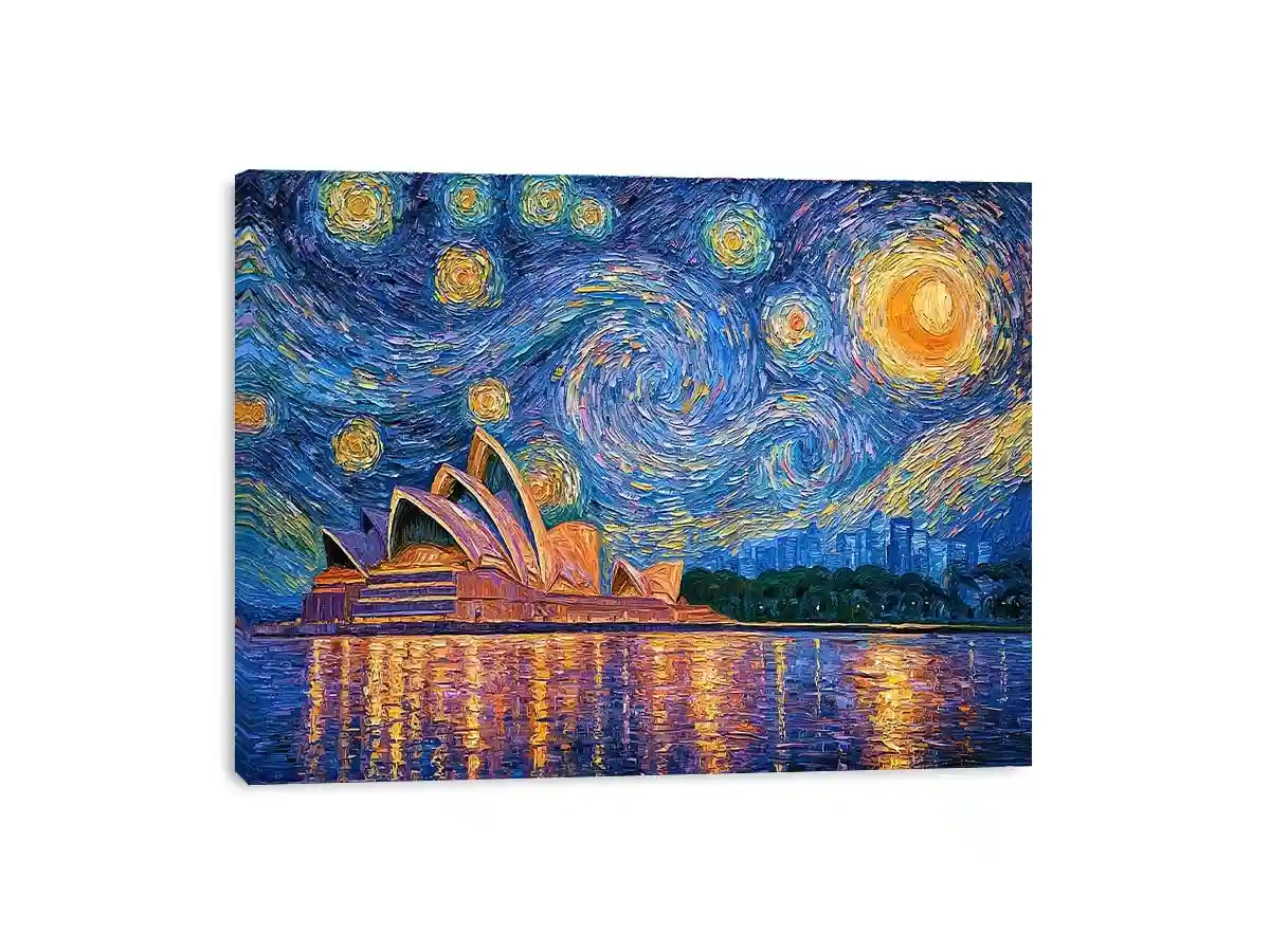 sydney opera house canvas art