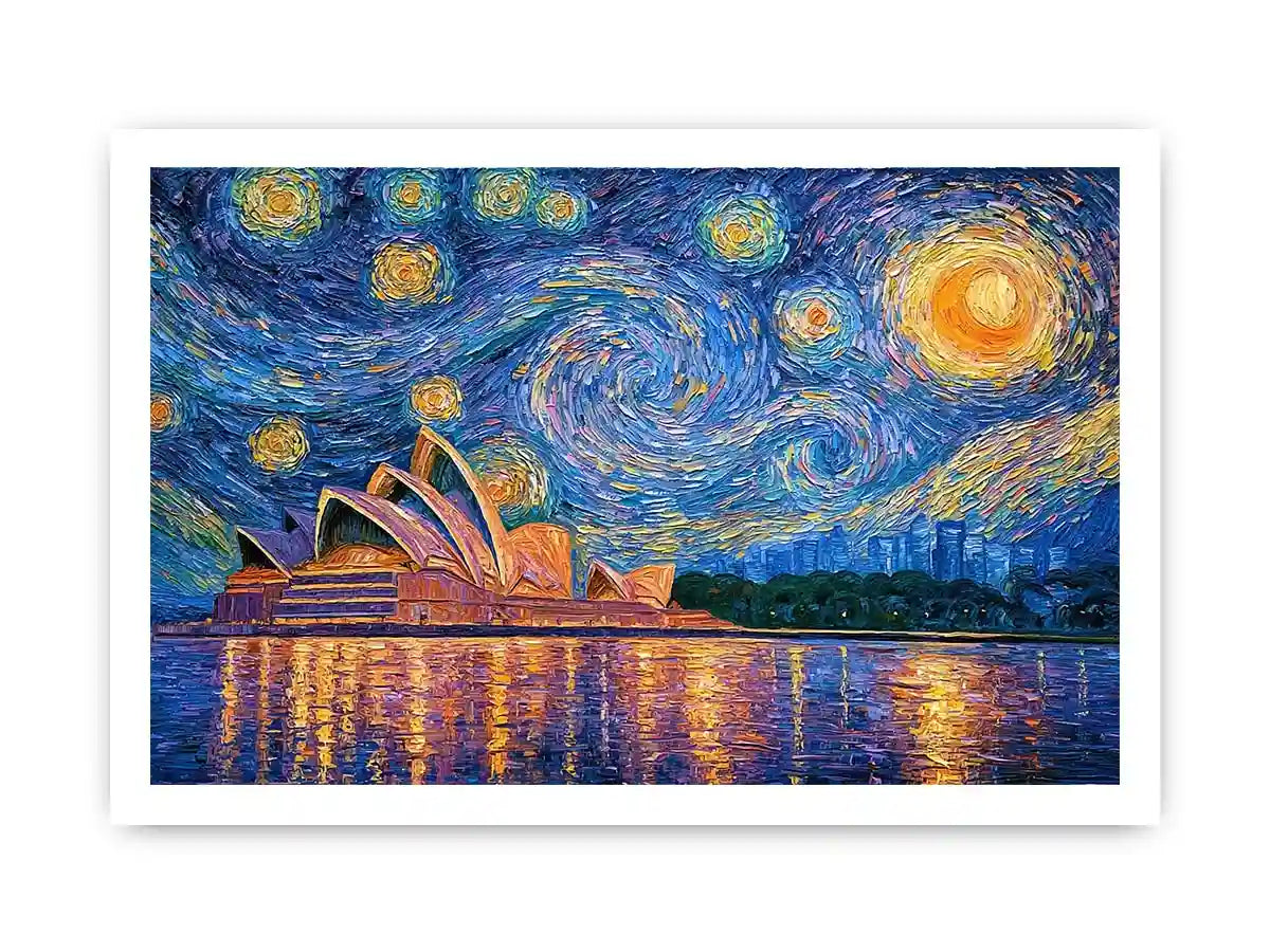 sydney opera house canvas art