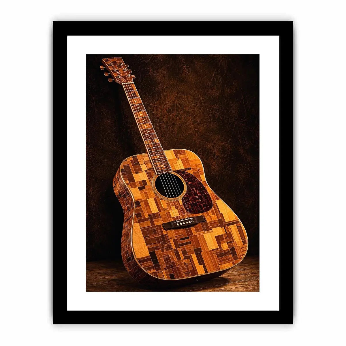 acoustic guitar music canvas art