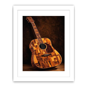 acoustic guitar music canvas art