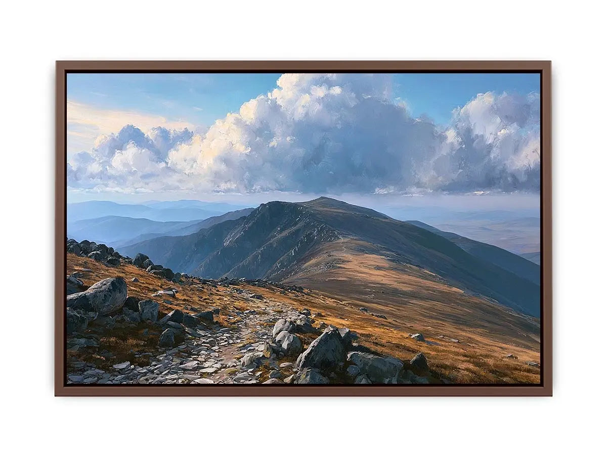 mountain landscape canvas art