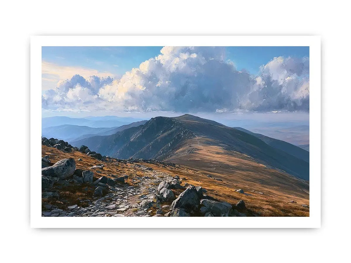 mountain landscape canvas art