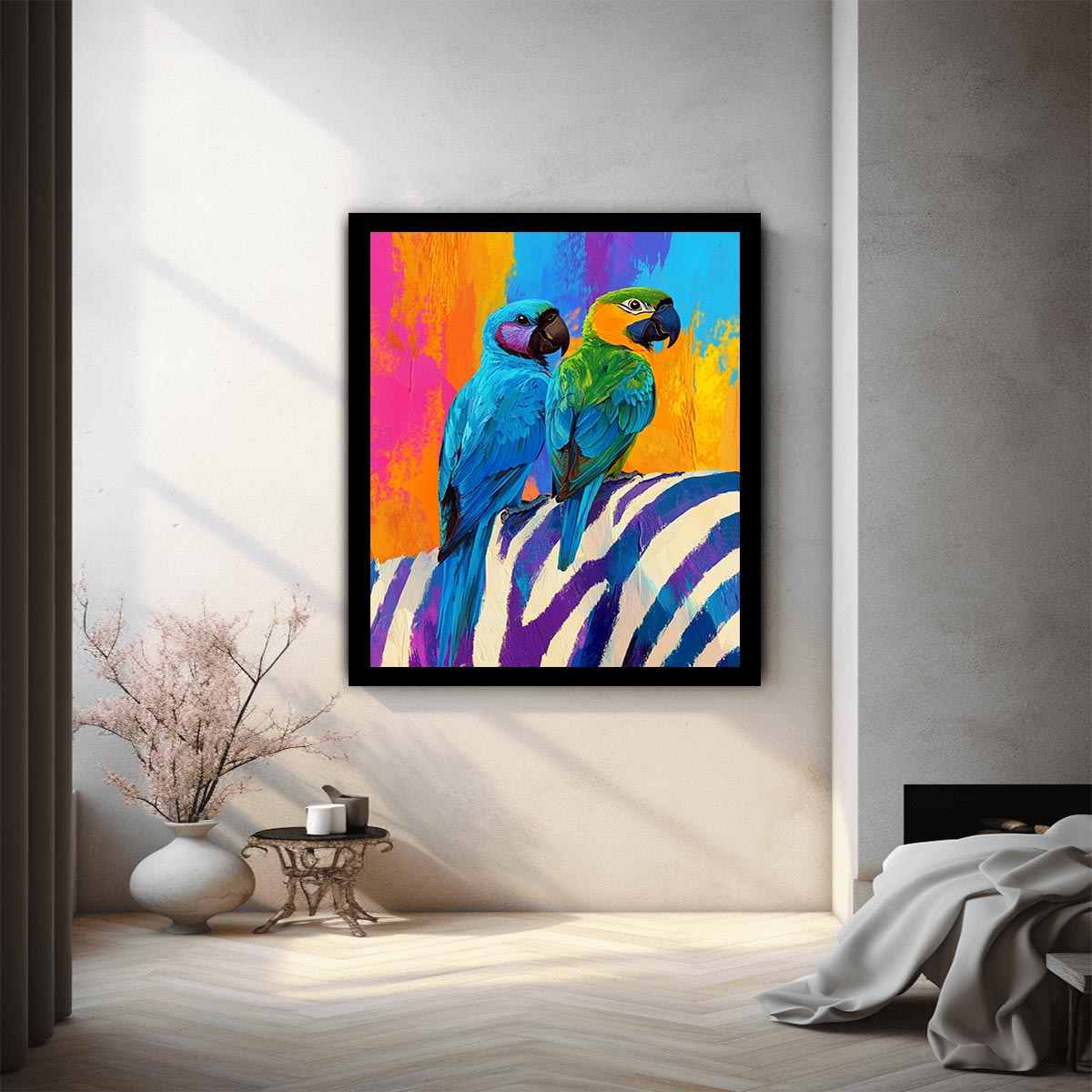 Macaws Painting 