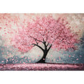 Cherry Blossom Oil Painting