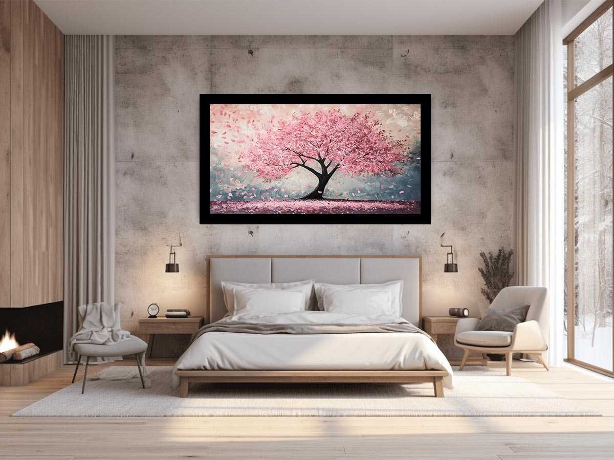 Cherry Blossom Painting 