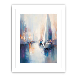 Yacht Canvas Painting 