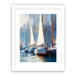 Yachts Canvas Painting 