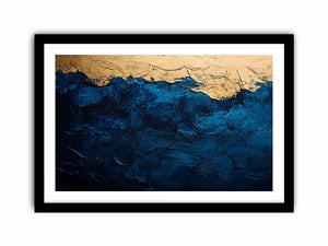 Abstract Sea Sky Canvas Painting 