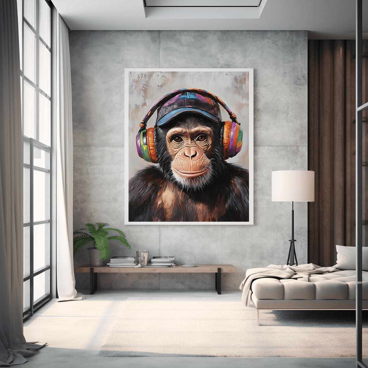 Crazy Canvas Painting 