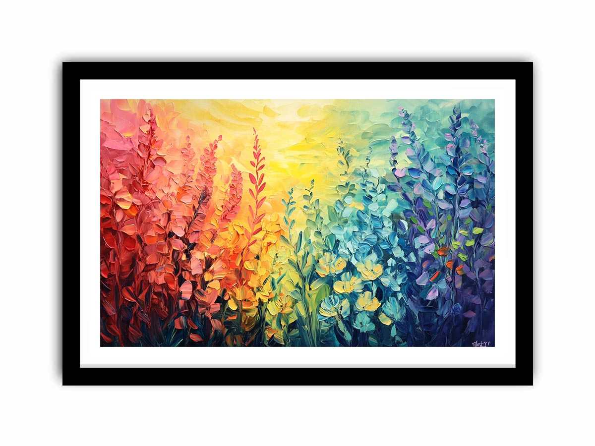 Wild Flowers Canvas Painting 