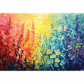 Wild Flowers Oil Painting