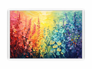 Wild Flowers Canvas Painting 