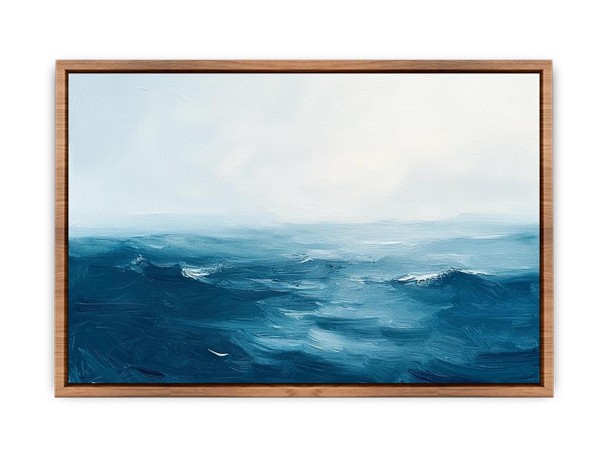Calm Sea Canvas Painting 